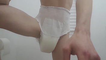 best of With bladder after diaper filling
