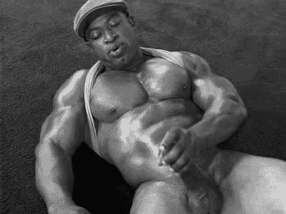 Naked black man dic