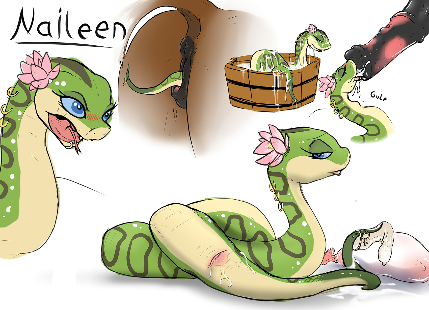 best of Vore lizard girl