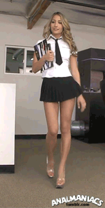 best of Girl playing sexy with skirt mini