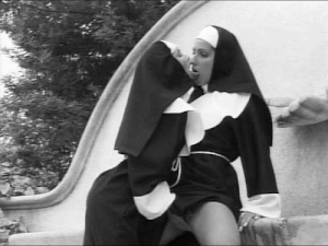 Crazy nun lets herself go