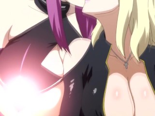 King K. reccomend valkyrie drive yuri kiss compilation