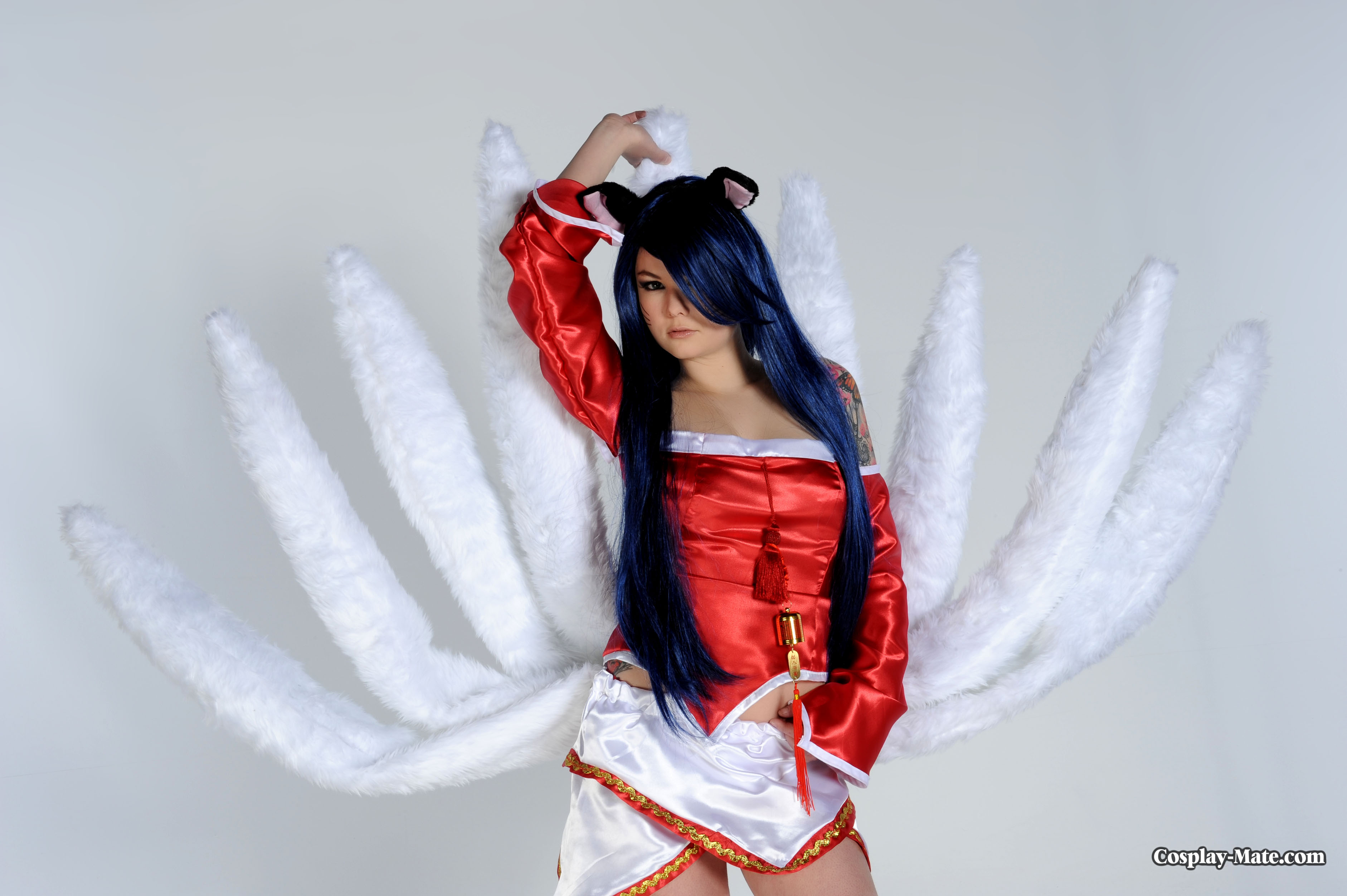 best of Cute babe 3in1 cosplay ahri