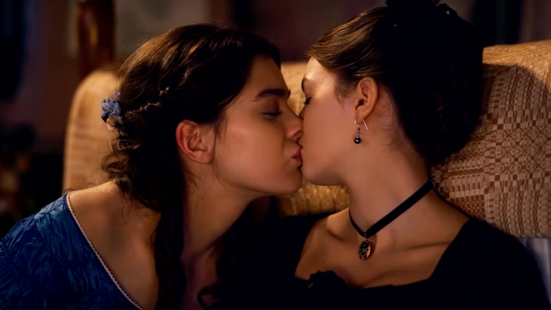 Imposible passion lesbian kissing drama full