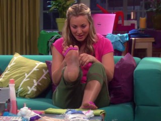 FUBAR reccomend gorgeous feet penny kaley cuoco