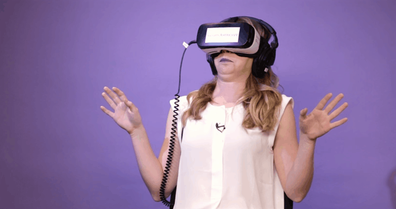 Watch virtual reality
