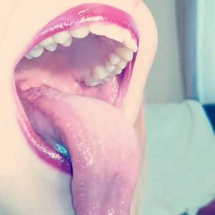 best of Tongue uvula long massage allanah