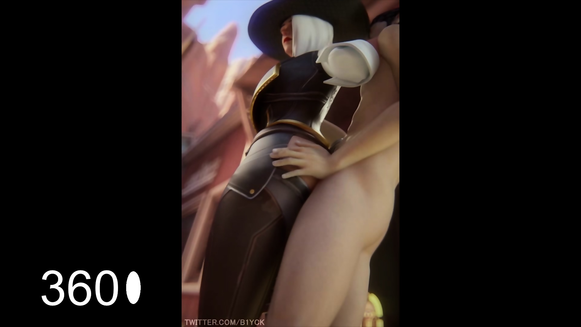 Black L. reccomend animation ashe from overwatch riding