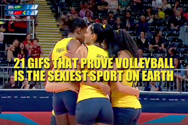 Woman volleyball love this