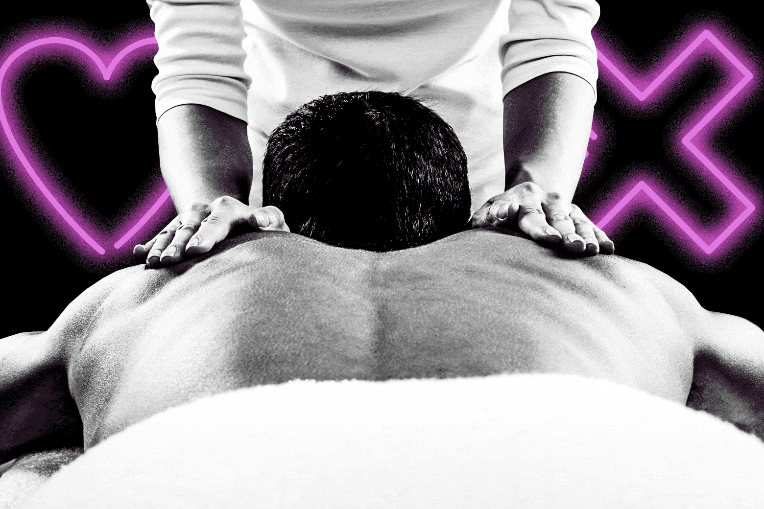Professional massage orgasm