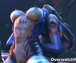 Overwatch characters gets thumped