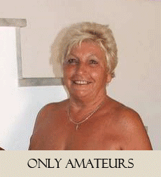 Pervert amateur granny with huge