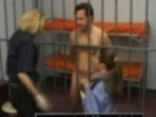 Prison guard jerks sperm sample