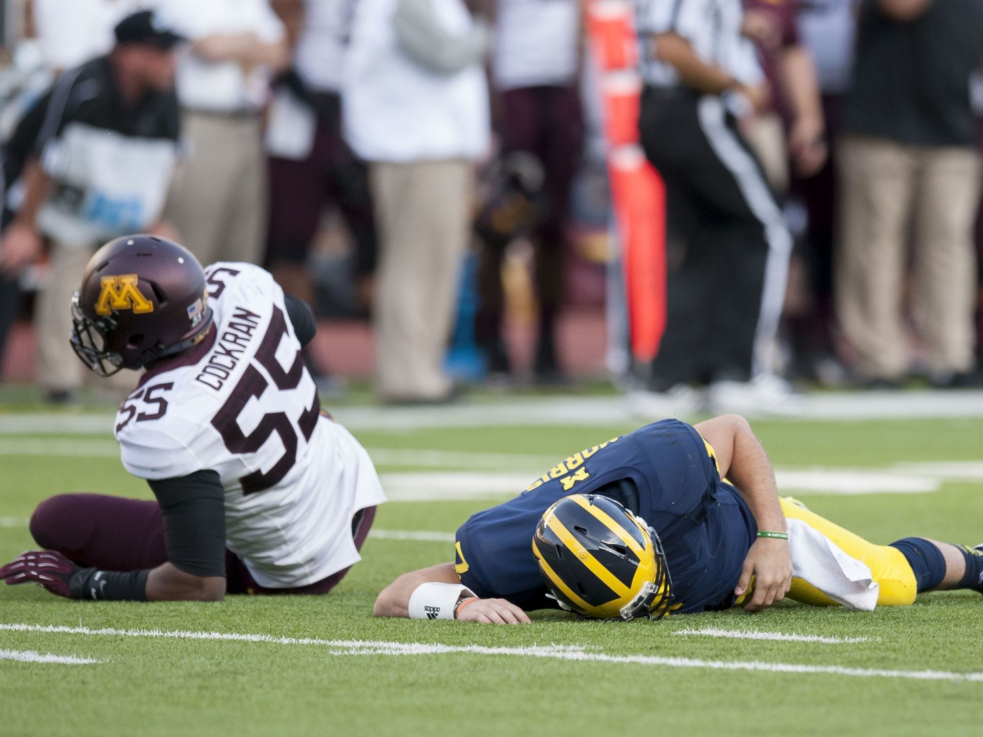 Relay reccomend spying brother pissing football player