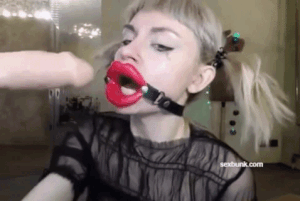 best of Sluts using another mans mouth white submissive