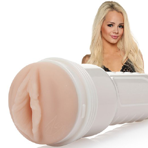 Using elsa jean fleshlight over