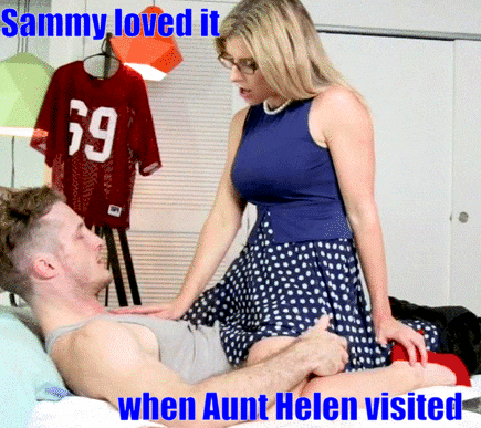 Visiting with your favorite aunt